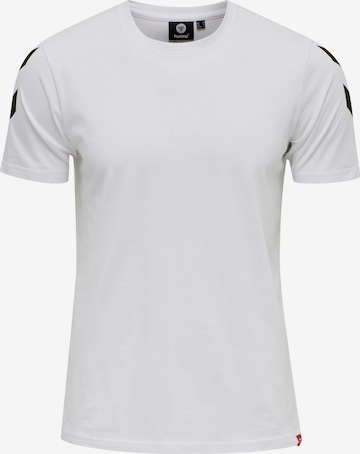 Hummel Λειτουργικό μπλουζάκι σε λευκό: μπροστά