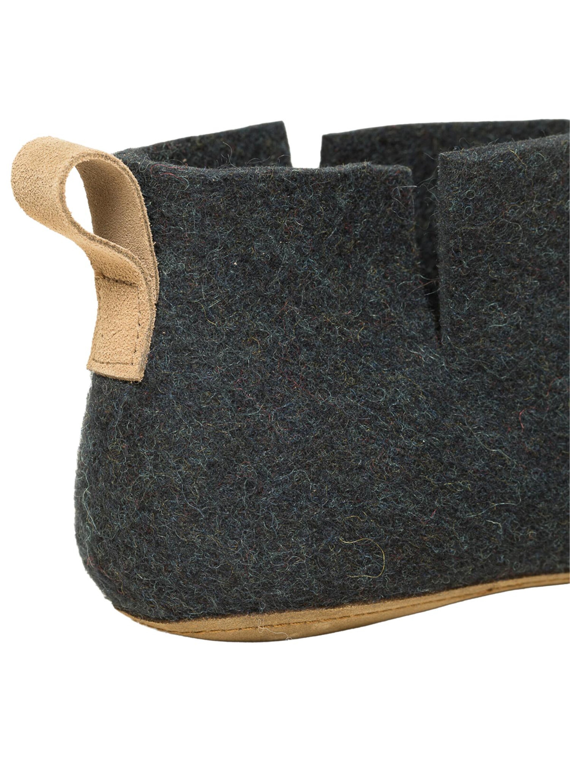 MagicFelt Instappers 'Feltboot' in Zwart