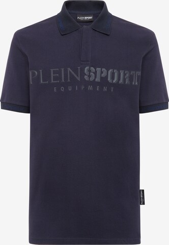 Plein Sport Poloshirt 'Statement' in Blau: Vorderseite