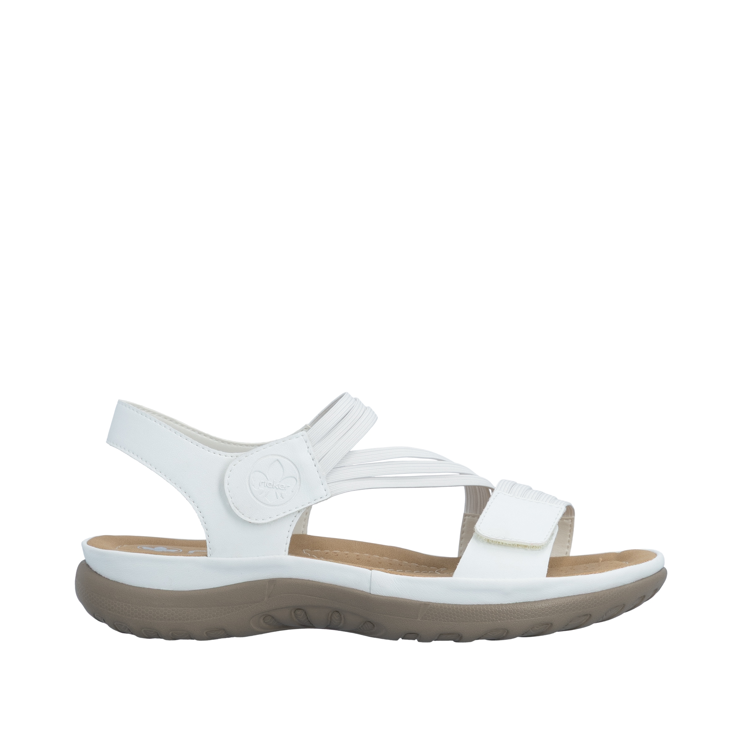 Rieker Sandali | bela barva
