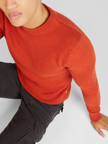 Pull-over 'Gemo' minimum en rouge