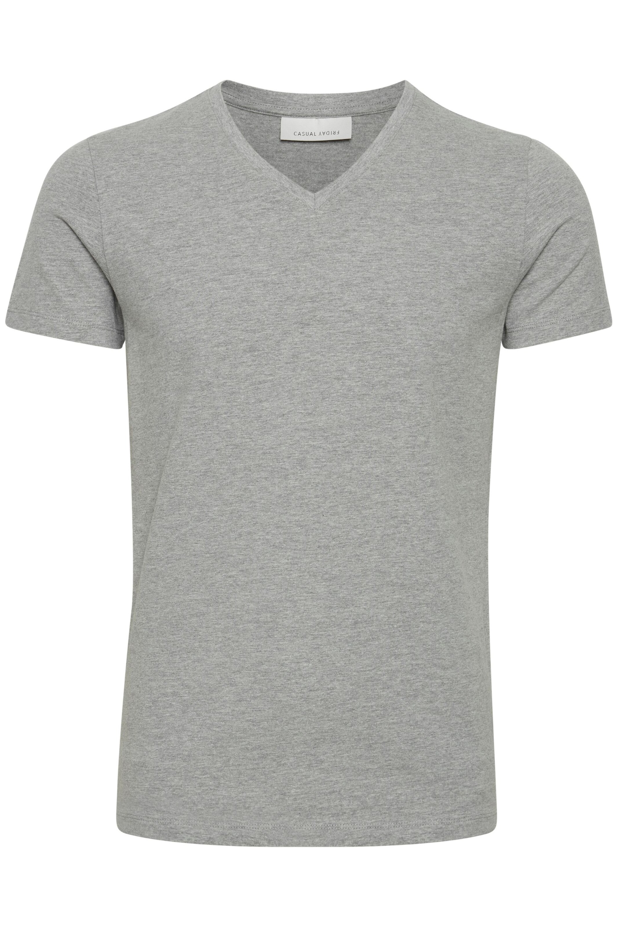 Casual Friday Shirt 'Lincoln' in Grey: front