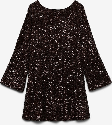 VERO MODA - Vestido en marrón: frente