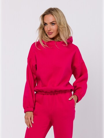 made of emotion - Sudadera en rojo: frente