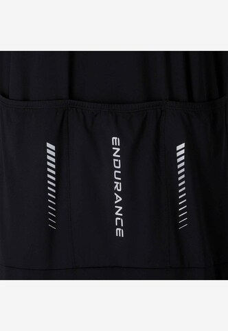 ENDURANCE Performance Shirt 'Manhatten' in Black