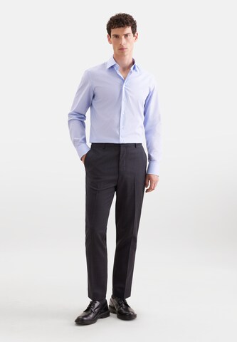 Coupe slim Chemise business SEIDENSTICKER en bleu