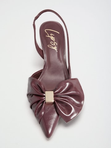 Lipsy Slingpumps i rød