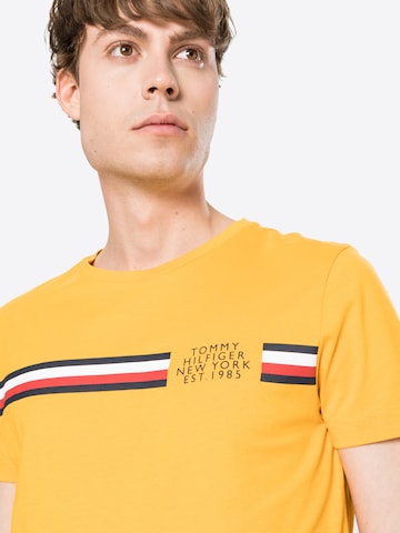 geltona TOMMY HILFIGER Marškinėliai