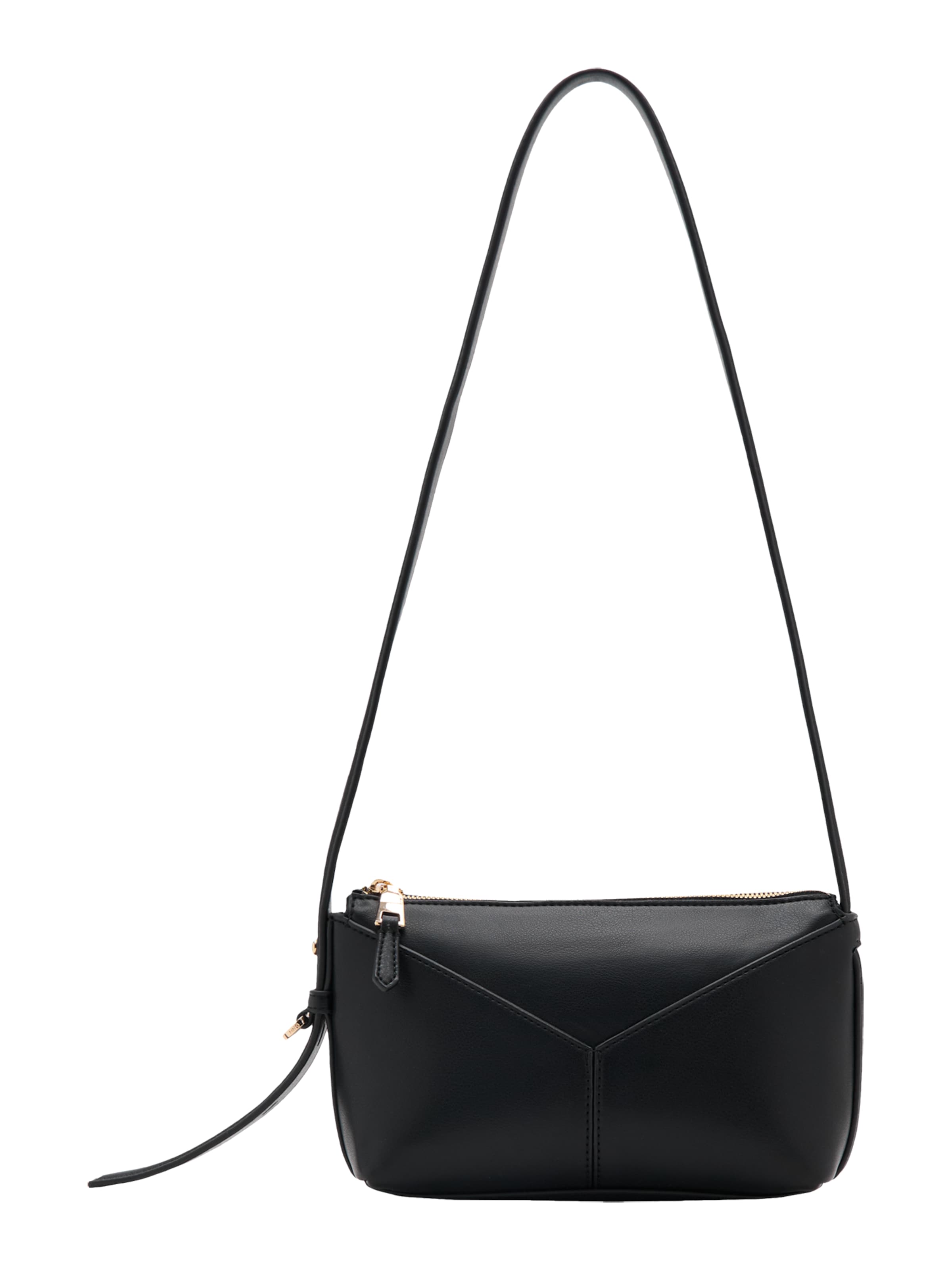 MANGO Umhängetasche in Schwarz: Vorderseite