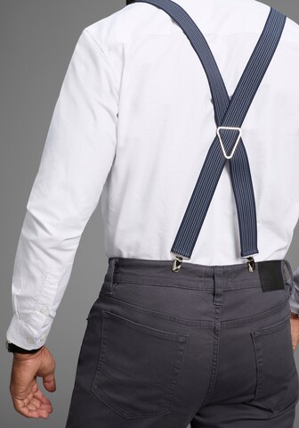 Man's World Suspenders in Blue