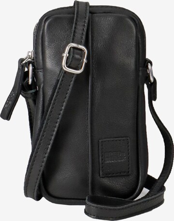 FREDsBRUDER Crossbody Bag in Black: front