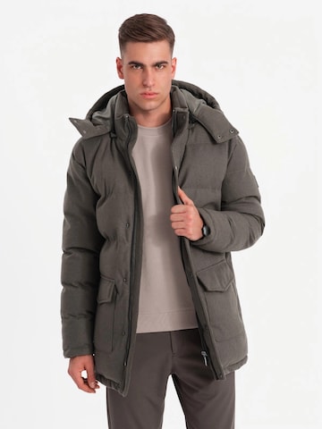 Ombre Winter jacket in Green: front