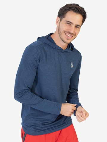 Sweat de sport Spyder en bleu