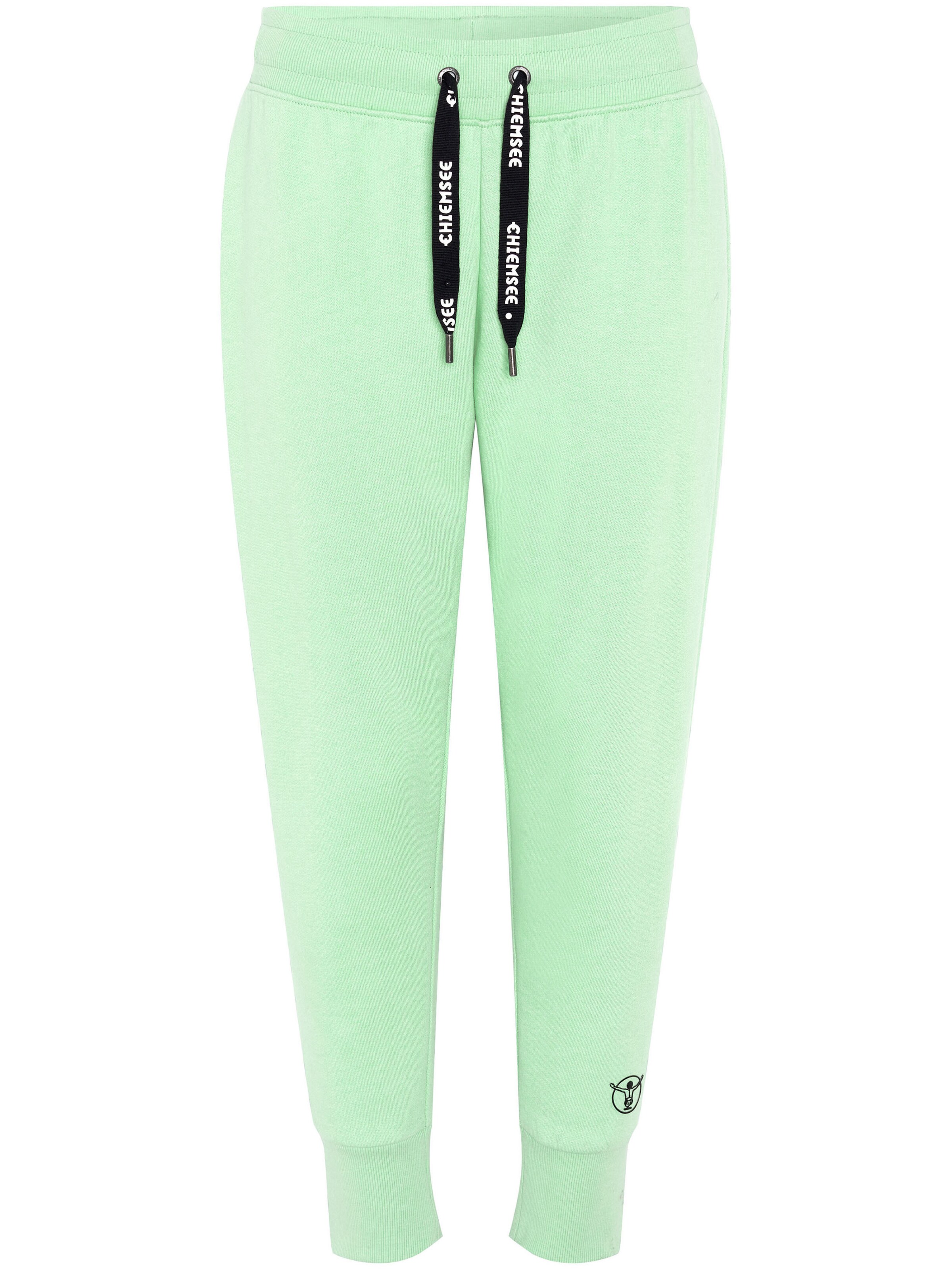 CHIEMSEE Tapered Pants in Green: front