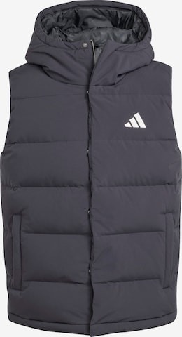 ADIDAS SPORTSWEARSportski prsluk 'HELIONIC' - crna boja: prednji dio