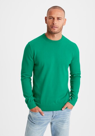 H.I.S Sweater in Green: front