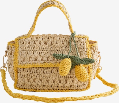 Next Käsilaukku 'Lemon' värissä beige / keltainen, Tuotenäkymä