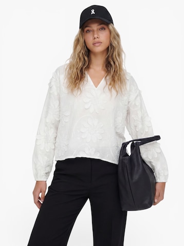 OBJECT Blouse 'OBJMaya Mya' in White: front