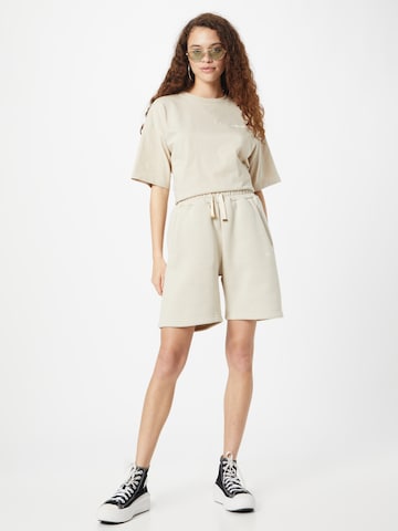 Misspap Regular Shorts in Beige