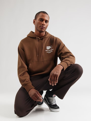 VANS - Sudadera 'Stacked Hi' en marrón