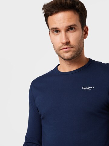 mėlyna Pepe Jeans Marškinėliai