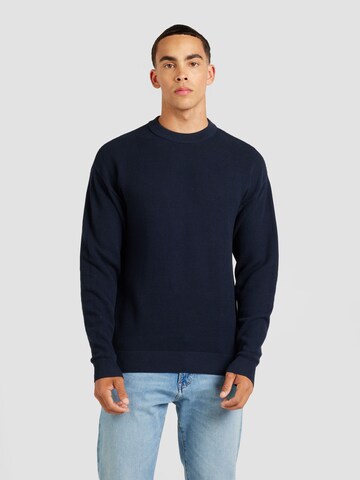 JACK & JONES Pullover 'JORSCOTT' in Blau: Vorderseite