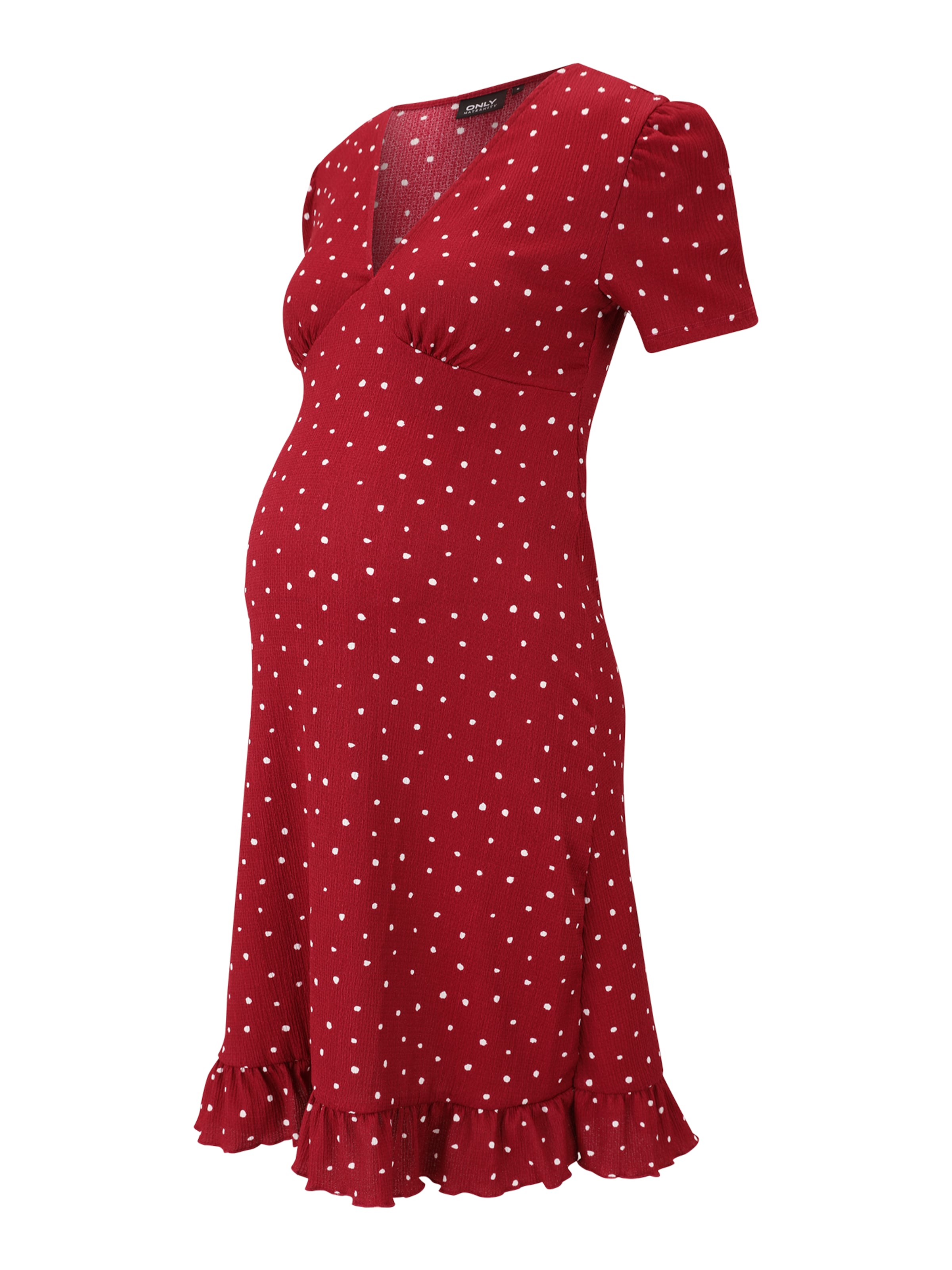 Robe d’été 'OLMBill' Only Maternity en rouge : devant