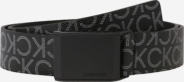 Ceinture Calvin Klein en noir : devant