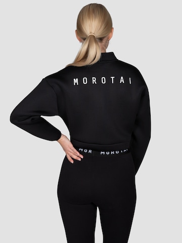 MOROTAI Sportovní bunda 'ZENJA JACKET' – černá