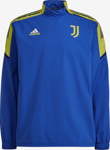 ADIDAS SPORTSWEAR Sportsweatshirt 'Juventus Turin' in Blauw: voorkant