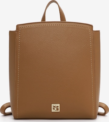 Suri Frey Rugzak ' SFY Amey ' in Beige: voorkant