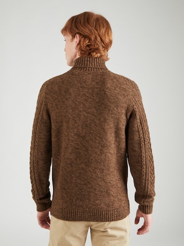 BLEND Sweater in Brown
