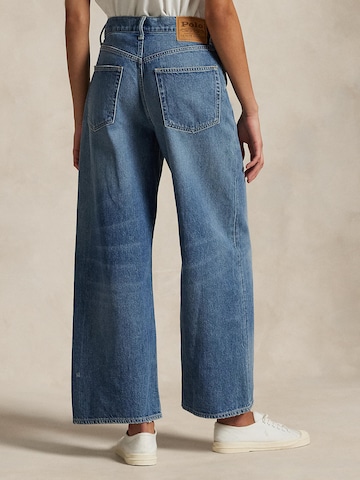 Wide Leg Jean Polo Ralph Lauren en bleu
