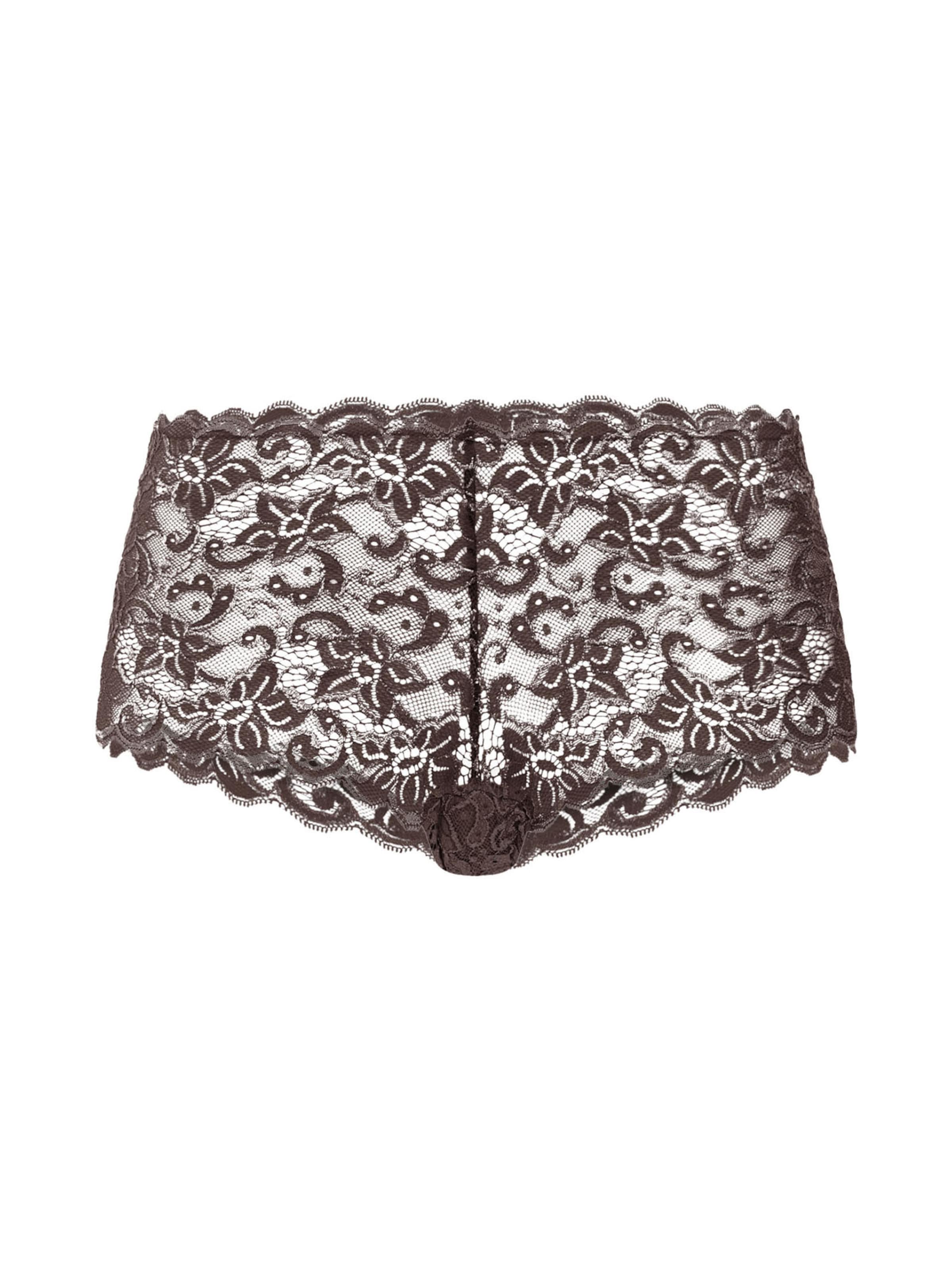 Culotte ' Moments ' Hanro en marron : devant