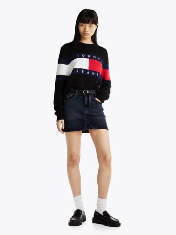 Pull-over Tommy Jeans en noir