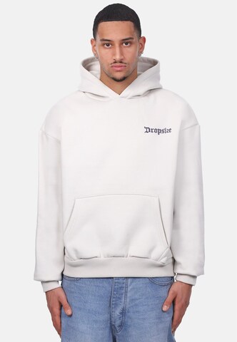 Dropsize Mikina 'Crewlove' – šedá