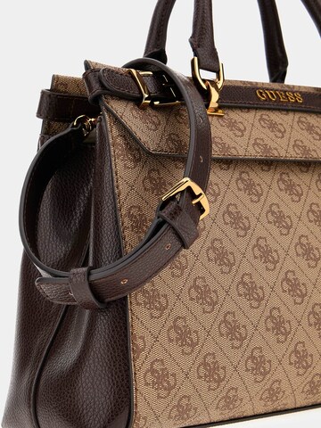 GUESS Handtasche 'Sestri' in Braun