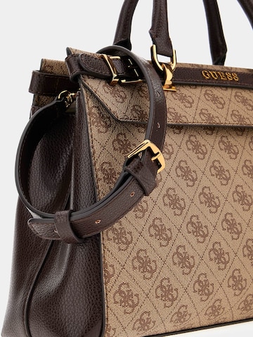 GUESS Håndtaske 'Sestri' i brun