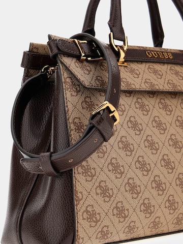 GUESS Handtasche 'Sestri' in Braun