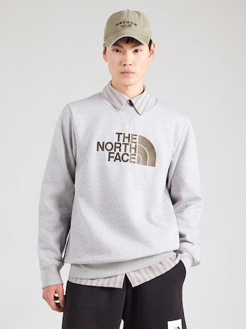 THE NORTH FACE Суичър 'DREW PEAK' в сиво: отпред