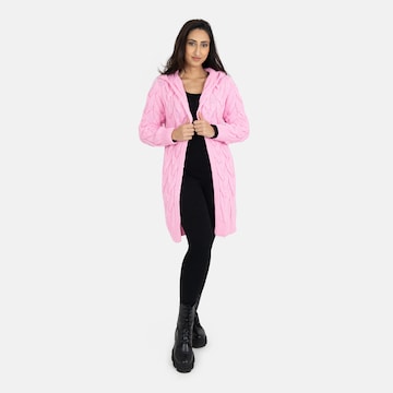 Elara Strickjacke in Pink: Vorderseite