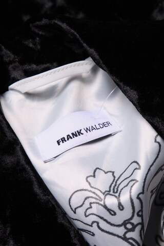 FRANK WALDER Samt-Blazer XL in Schwarz