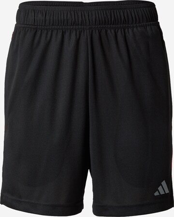 Regular Pantalon de sport 'Workout Base' ADIDAS PERFORMANCE en noir : devant