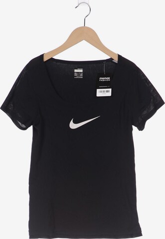 NIKE T-Shirt S in Schwarz: predná strana