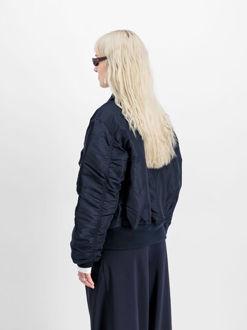 ALPHA INDUSTRIES Between-Season Jacket 'CWU-45 Heritage' in Blue