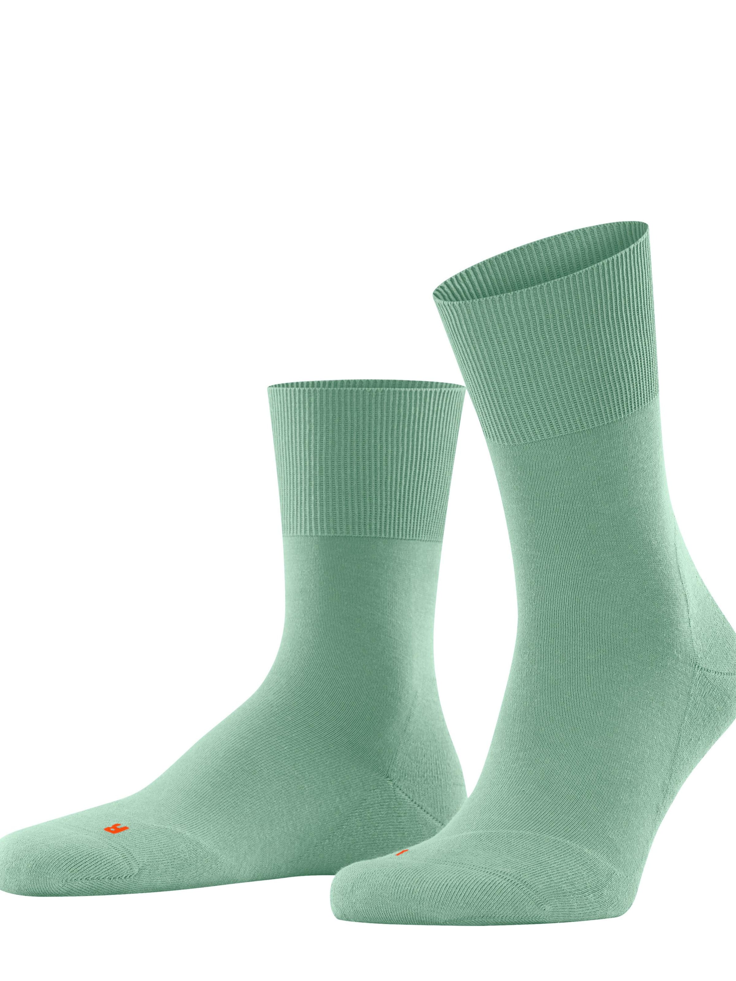 FALKE Socks 'Run' in Green: front