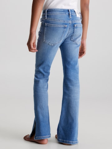 Calvin Klein Jeans Flared Jeans in Blau