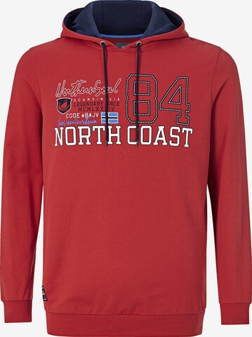 Jan Vanderstorm Sweatshirt 'Nicklas' in Red: front