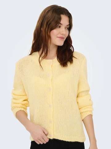 Geacă tricotată 'JDYDinea' de la JDY pe galben