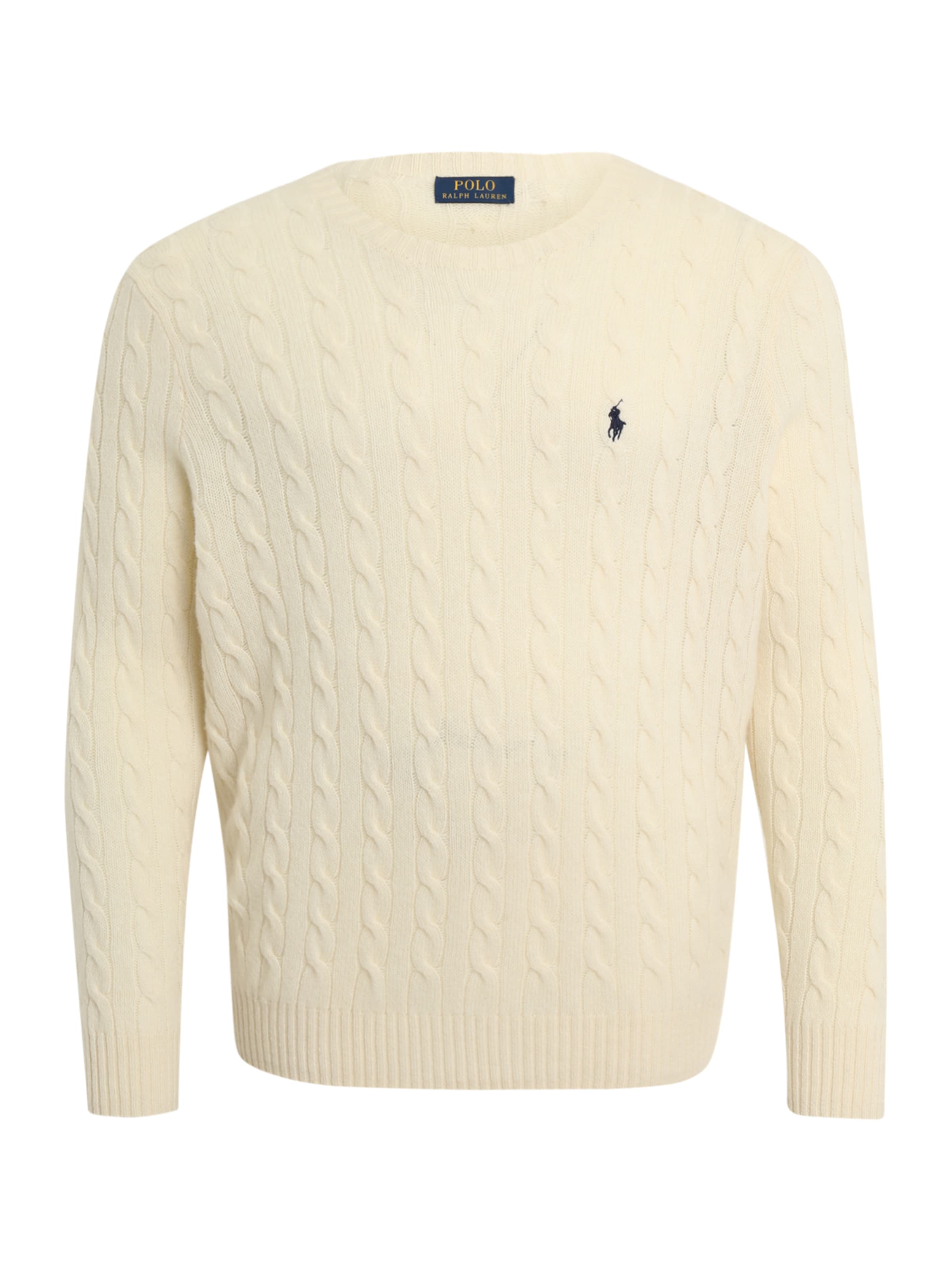 Pulover de la Polo Ralph Lauren Big &amp; Tall pe bej: față